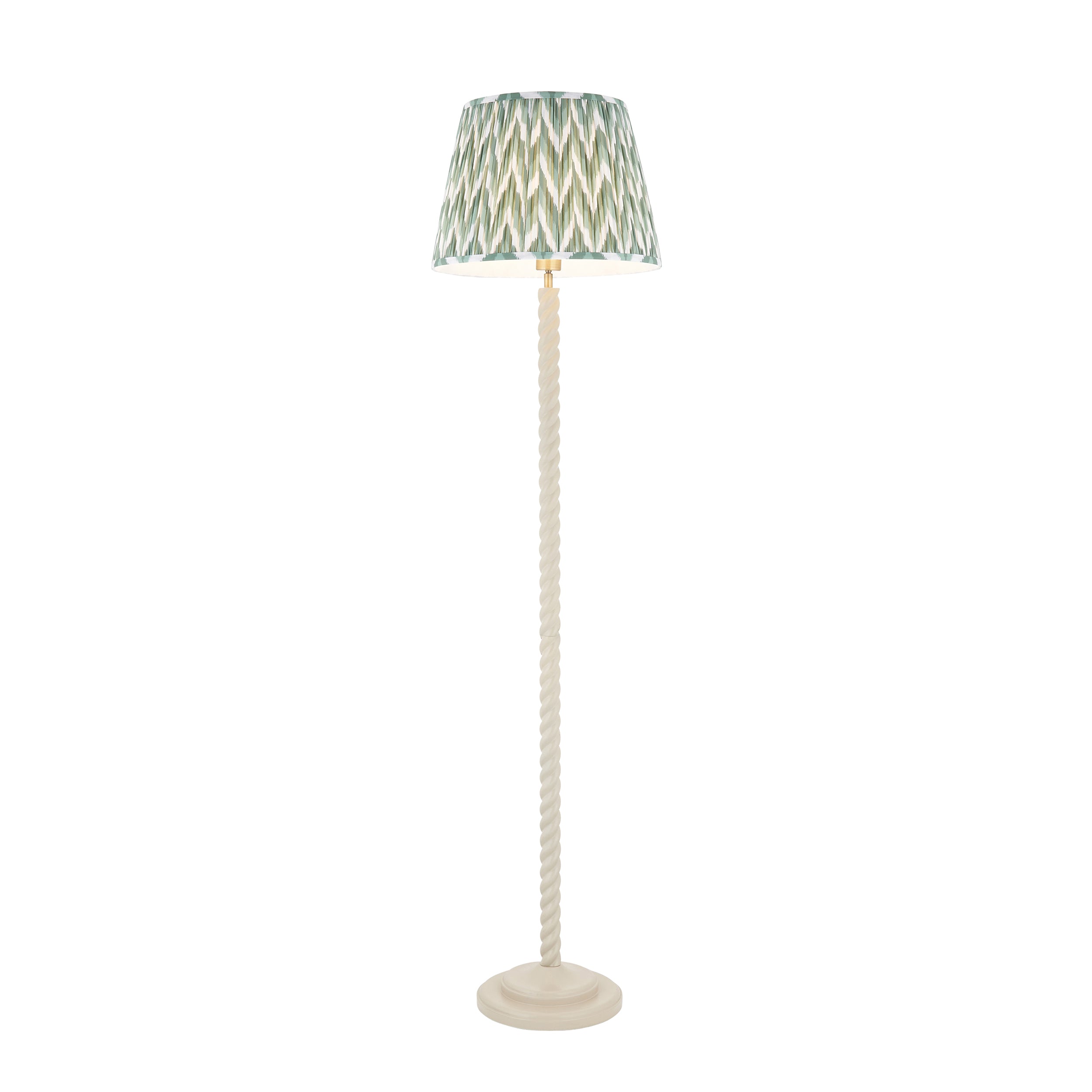 Twist & ZigZag 40cm Floor Light Fitting