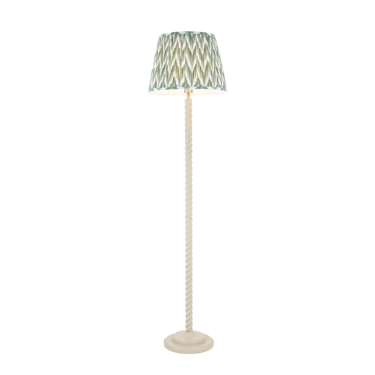 Twist & ZigZag 40cm Floor Light Fitting