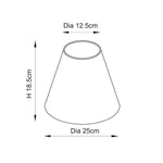 Endon Lighting Twist & Zigzag 25cm 125408 Twist & Zigzag 25cm Table Light