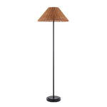 Endon Lighting Arlo & Rattan 52cm 125417 Arlo & Rattan 52cm Floor Light Fitting