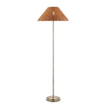 Endon Lighting Arlo & Rattan 52cm 125421 Arlo & Rattan 52cm Floor Light Fitting