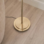 Endon Lighting Arlo & Rattan 52cm 125421 Arlo & Rattan 52cm Floor Light Fitting