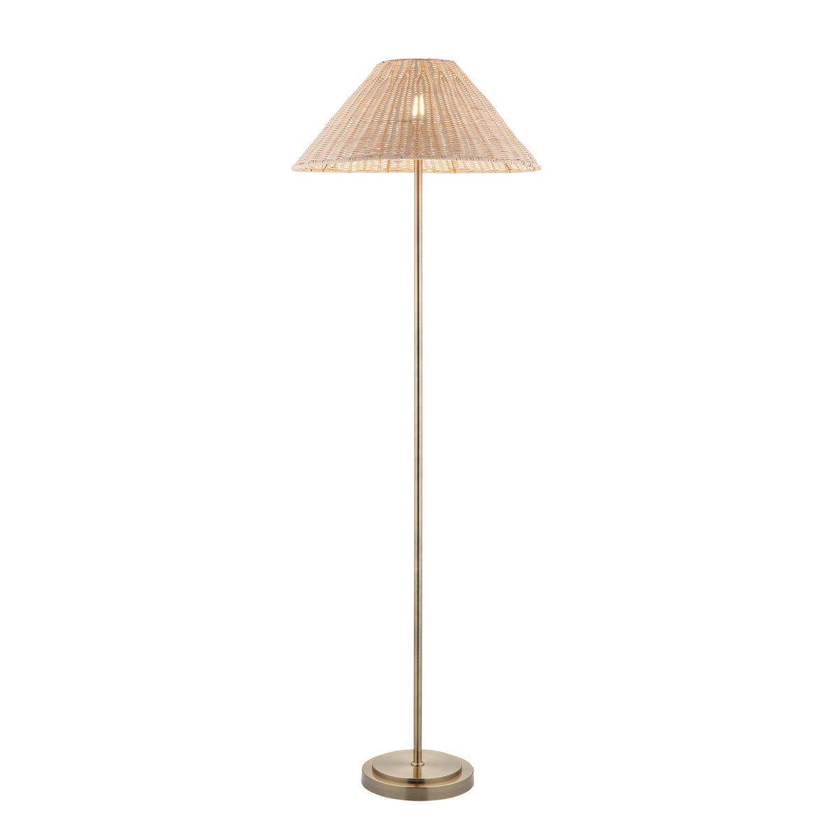 Arlo & Rattan 52cm Floor Light Fitting
