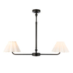 Endon Lighting Sylvie 125432 Sylvie 2lt Linear Pendant Light Fitting