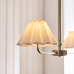 Endon Lighting Sylvie 125433 Sylvie 2lt Linear Pendant Light Fitting