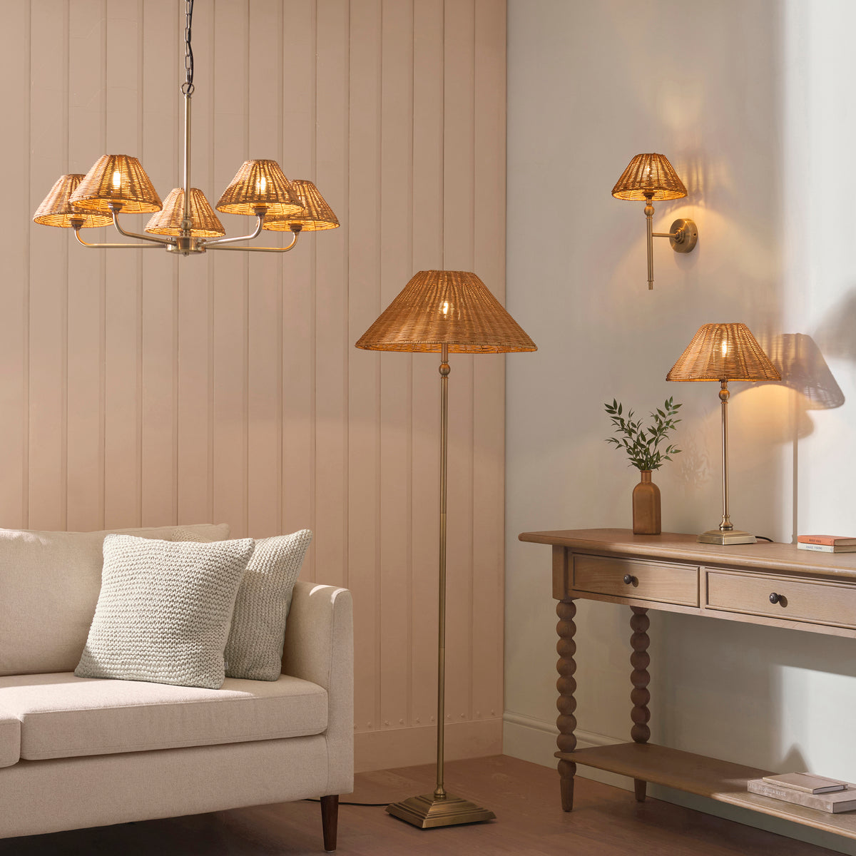 Endon Lighting Jericho 125442 Jericho Table Light