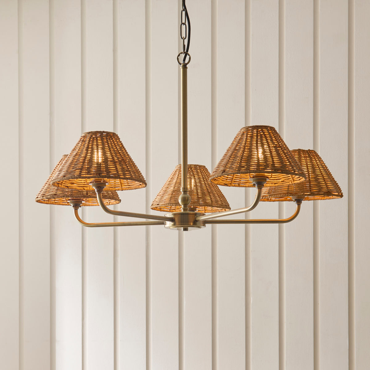 Endon Lighting Jericho 125446 Jericho 5lt Pendant Light Fitting