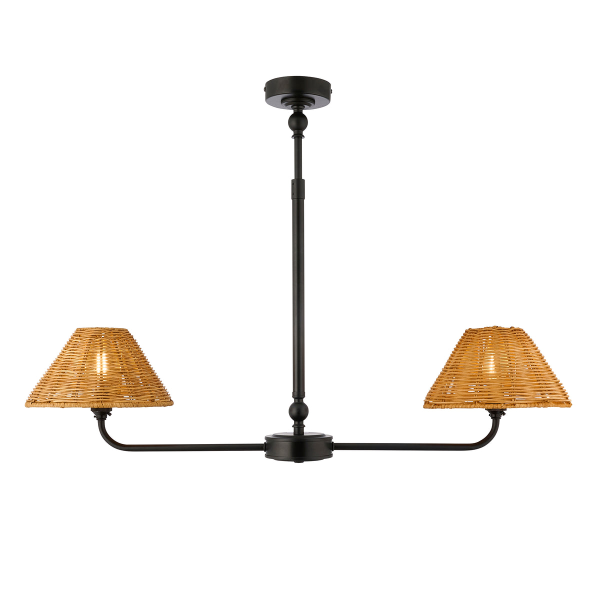 Jericho 2lt Linear Pendant Light Fitting