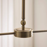 Endon Lighting Jericho 125448 Jericho 2lt Linear Pendant Light Fitting