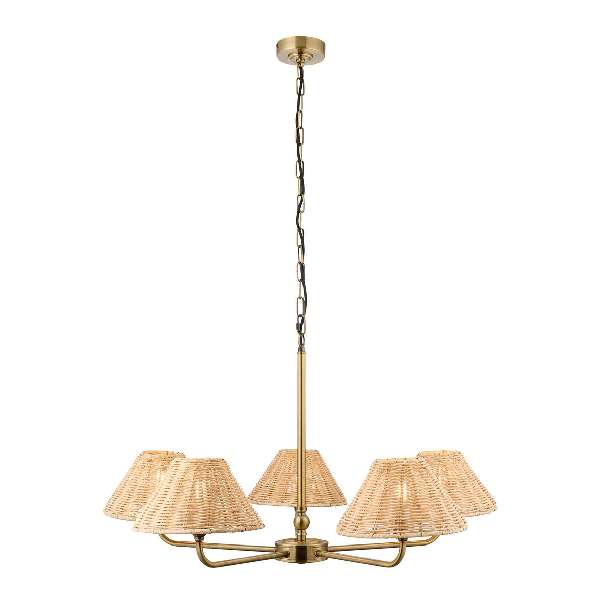 Endon Lighting Jericho 125456 Jericho 5lt Pendant Light Fitting