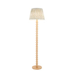 Cane & Leaf 40cm Floor Light Fitting