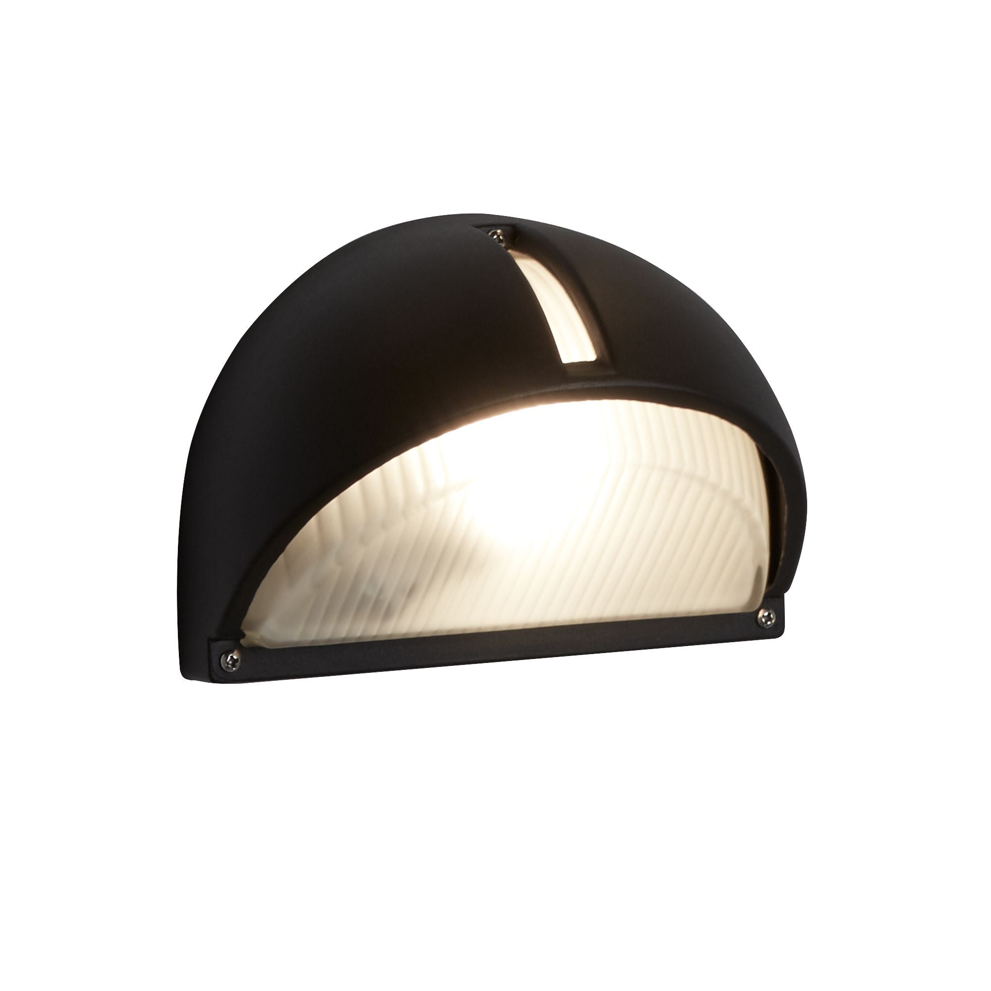 Kentucky LED Outdoor Wall Light  -  Black, Frosted, IP44