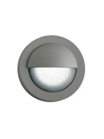Bangor Outdoor Wall Light- Grey Metal & Polycarbonate