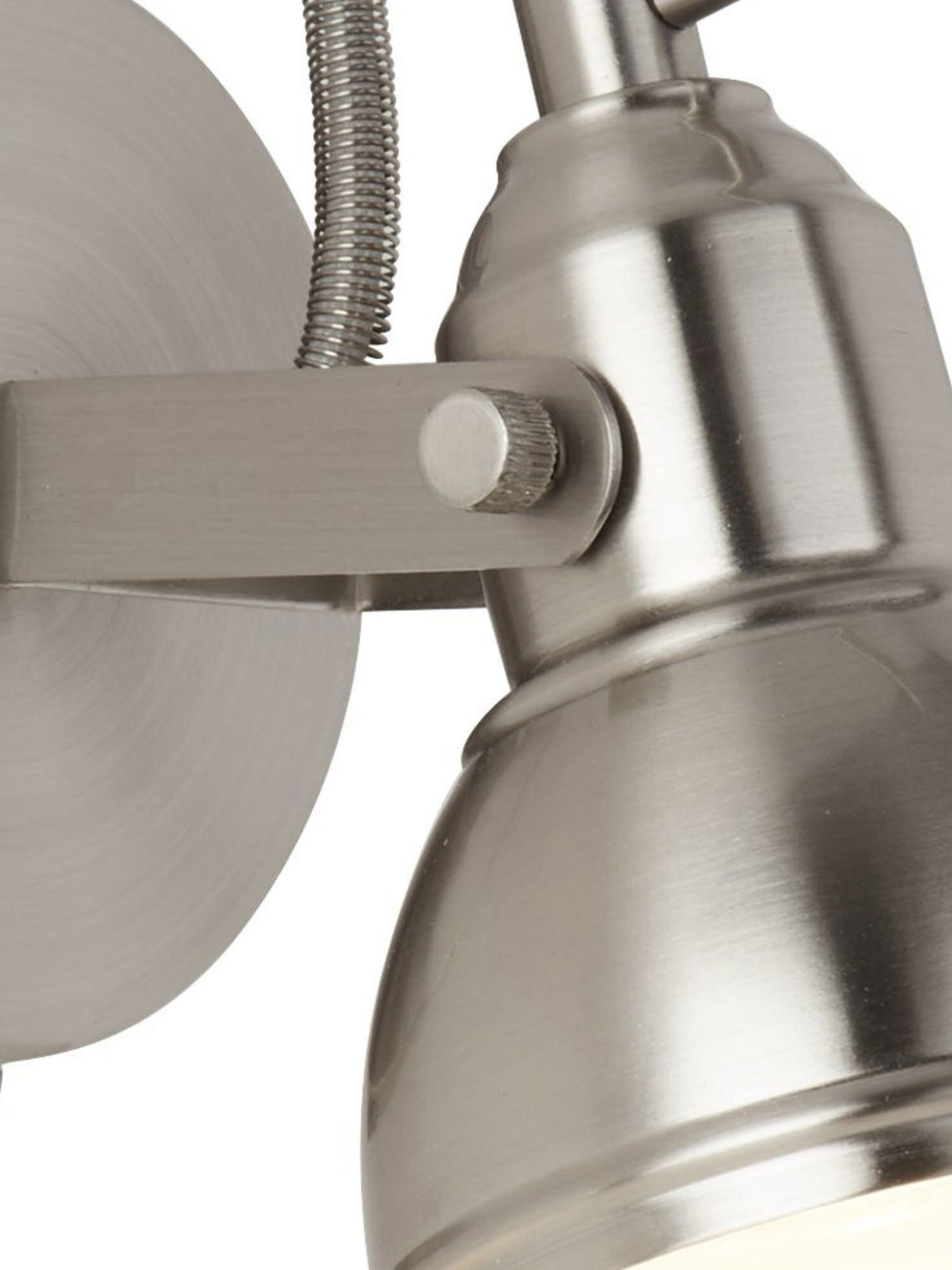 Searchlight Electric Focus  Spotlight Wall Light - Satin Silver Metal 1541SS