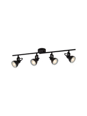 Focus  4Lt Split Bar Spotlight  - Black Metal