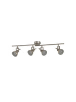 Searchlight Electric Focus  4Lt Spotlight Bar - Satin Silver Metal 1544SS