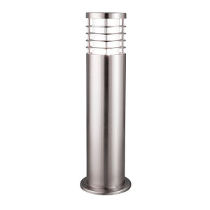 Louvre Outdoor Post - Stainless Steel & Polycarbonate, IP44