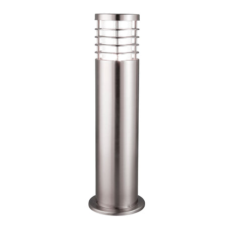 Louvre Outdoor Post - Stainless Steel & Polycarbonate, IP44