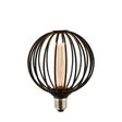 Globe Lamp - Black Metal