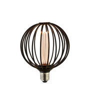 Globe Lamp - Black Metal