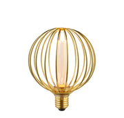 Globe Lamp - Gold Metal