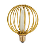 Searchlight Electric Globe Lamp - Gold Metal 16004GO