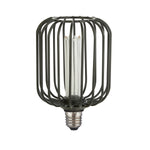 Searchlight Electric Drum Lamp - Black Metal 16005BK