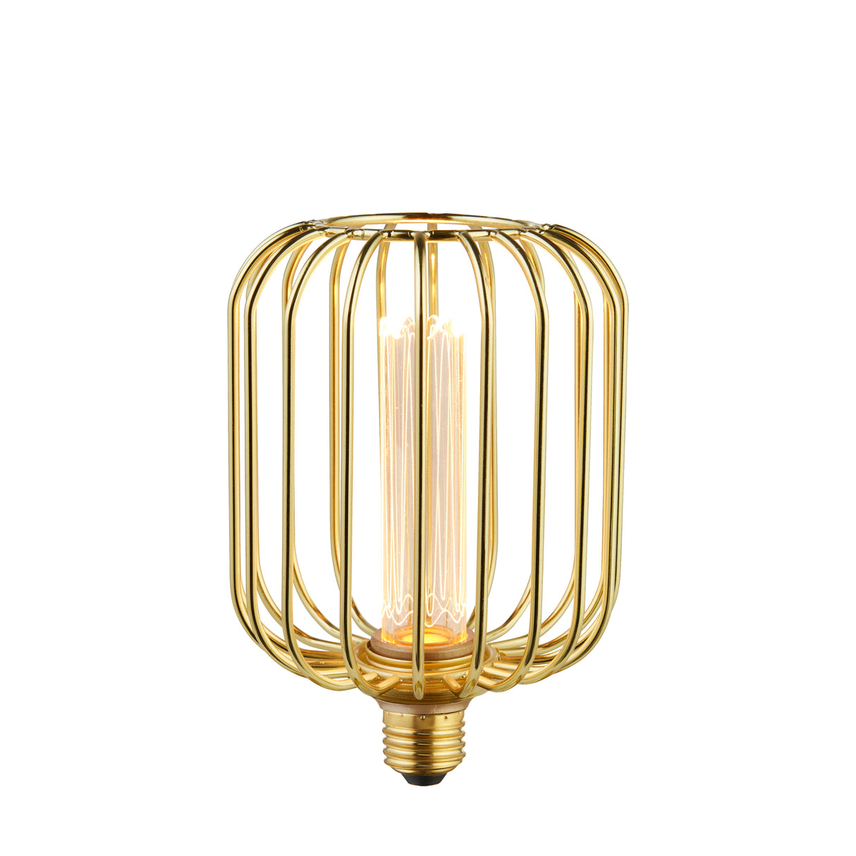 Drum Lamp - Gold Metal