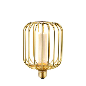 Drum Lamp - Gold Metal