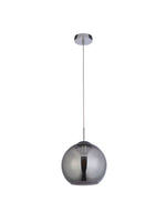 Searchlight Electric Balls  Pendant  - Chrome Metal & Smoked Glass 1621SM