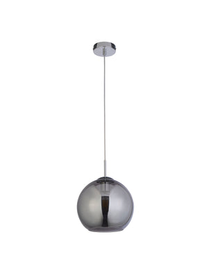 Searchlight Electric Balls  Pendant  - Chrome Metal & Smoked Glass 1621SM