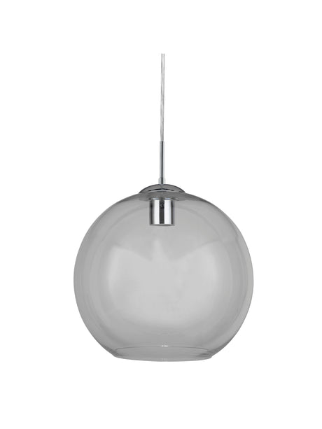 Searchlight Electric Balls  Pendant  - Chrome Metal & Clear Glass 1632CL