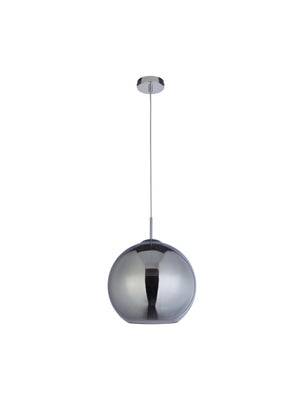 Searchlight Electric Balls  Pendant  - Chrome Metal & Smoked Glass 1632SM