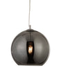 Balls  Pendant  - Chrome Metal & Smoked Glass