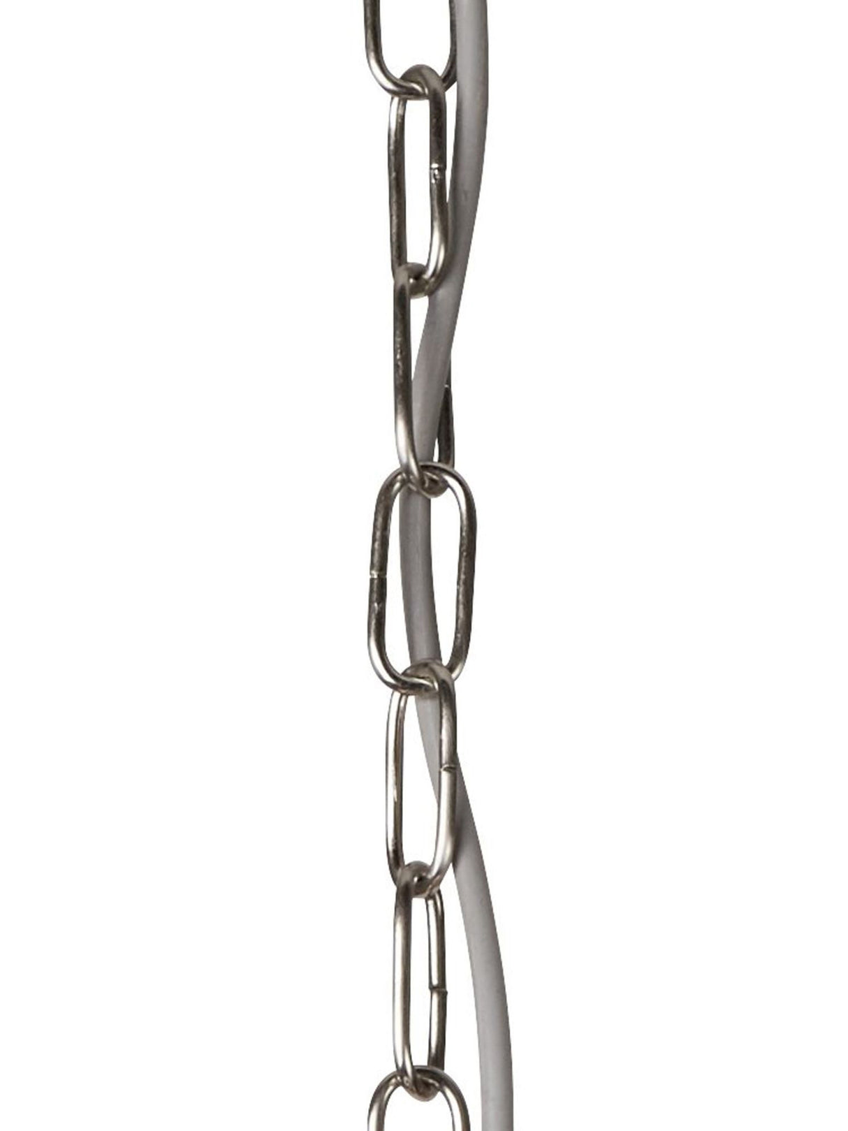 Searchlight Electric Bistro II Pendant  - Satin Silver & Holophane Style Glass 1682SS