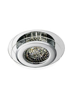 Searchlight Electric Vesta LED Flush - Chrome & Clear Crystal 1692CC