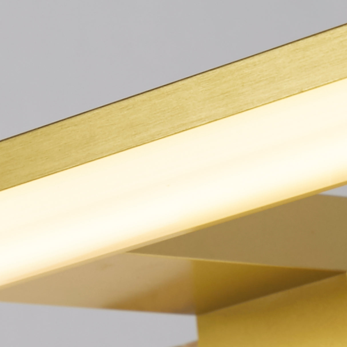 Searchlight Electric Kos - LED Bathroom Mirror Light - Gold 17003-40GO