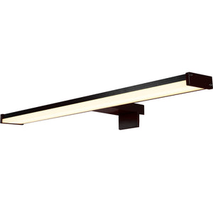 Kos LED Bathroom Mirror Light - Black