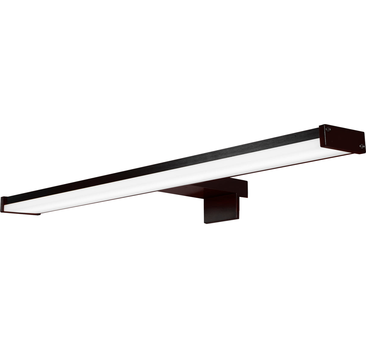 Searchlight Electric Kos LED Bathroom Mirror Light - Black 17004-60BK