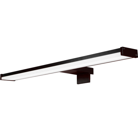 Searchlight Electric Kos LED Bathroom Mirror Light - Black 17004-60BK