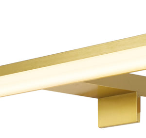 Searchlight Electric Kos LED Bathroom Mirror Light - Gold 17004-60GO