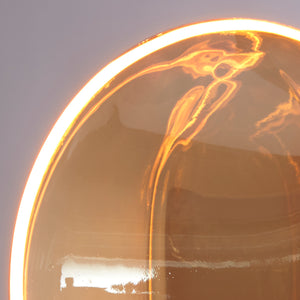 Searchlight Electric Decorative Lamp - Amber Glass,4W,1800K,190Lm 18801AM