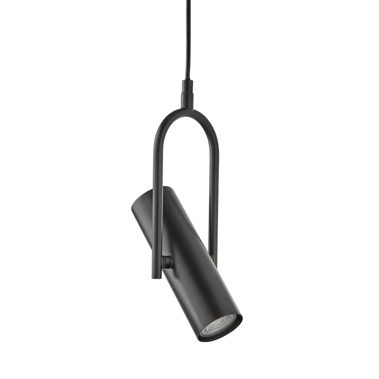 Searchlight Electric Telescope Pendant - Matt Black Metal 1891-1BK
