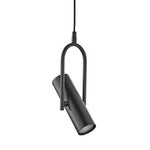 Searchlight Electric Telescope Pendant - Matt Black Metal 1891-1BK