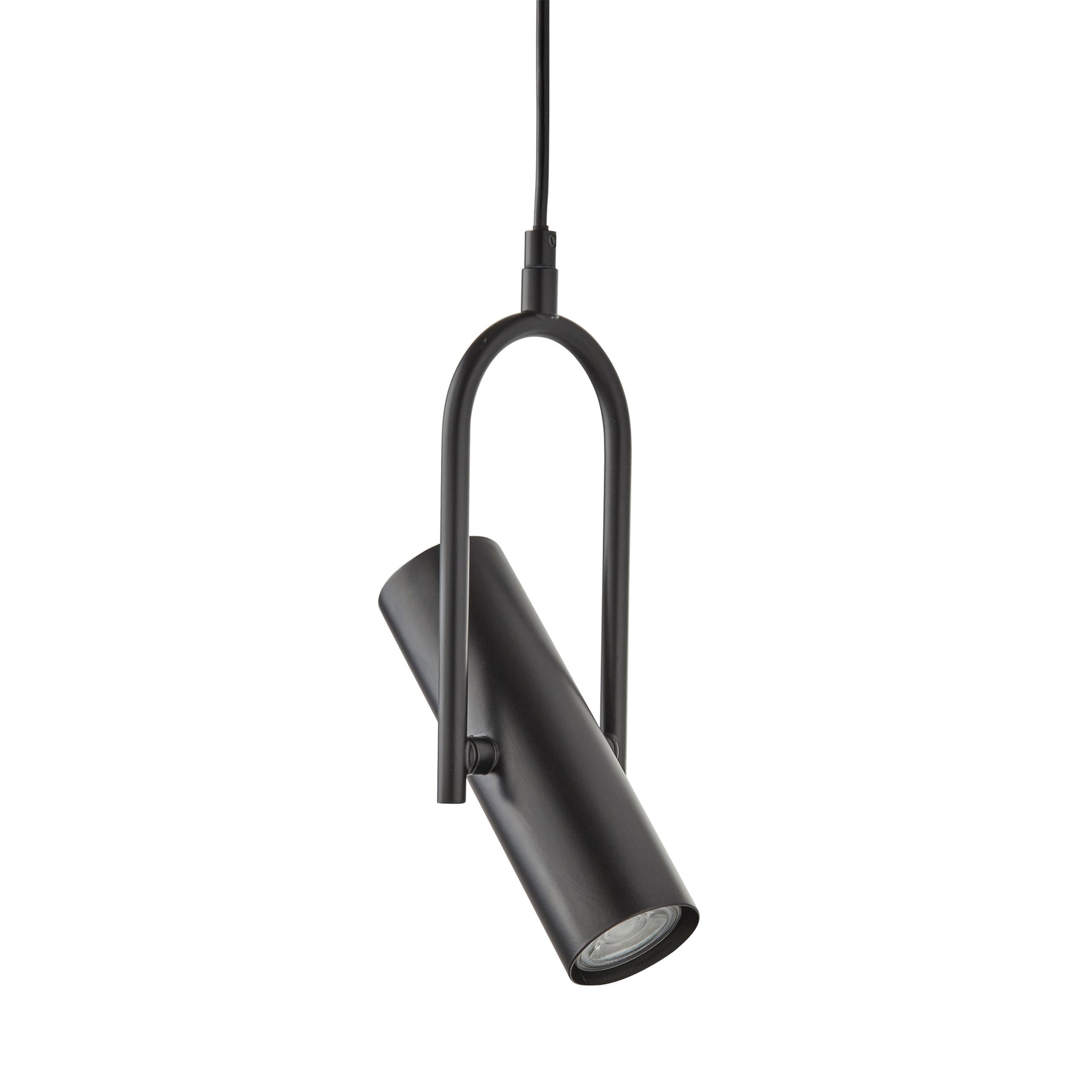 Searchlight Electric Telescope Pendant - Matt Black Metal 1891-1BK