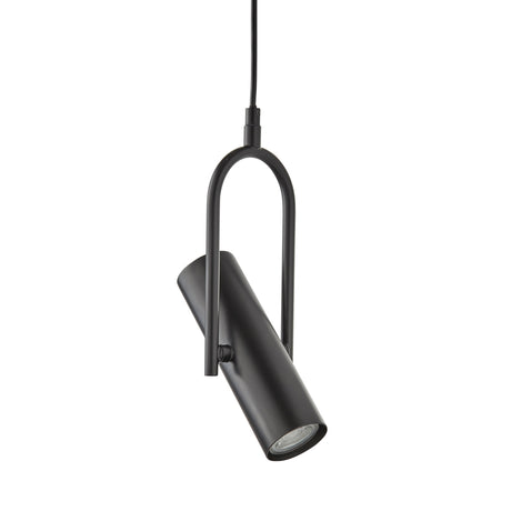 Searchlight Electric Telescope Pendant - Matt Black Metal 1891-1BK