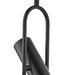 Searchlight Electric Telescope Pendant - Matt Black Metal 1891-1BK
