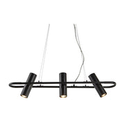 Telescope 3Lt Pendant - Black Metal