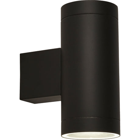 Rochester Outdoor 2Lt Wall Light - Black Metal & Glass