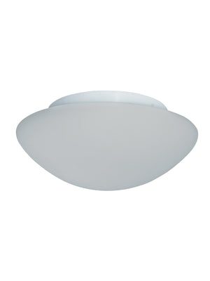 Searchlight Electric Tokyo  Flush  - White Metal & Opal Glass 1910-23